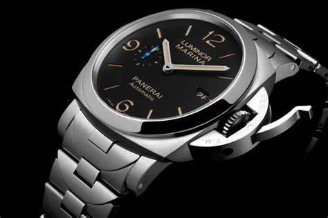 panerai luminor titanium bracelet|Panerai Luminor marina lume.